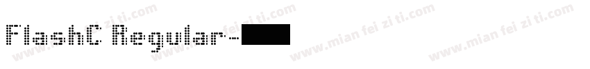 FlashC Regular字体转换